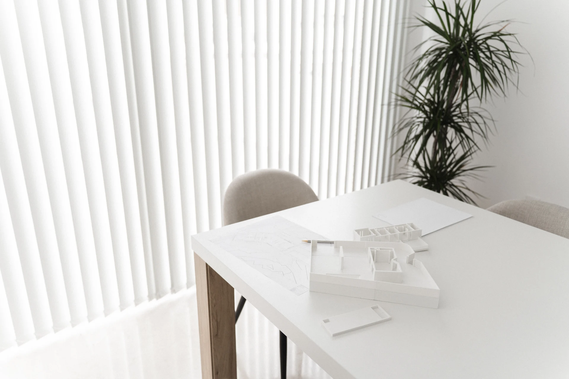 Interior de arquitectura contemporánea en Ibiza — Meridià Estudio